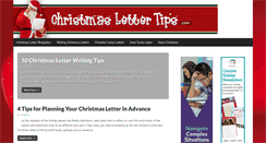 Desktop Screenshot of blog.christmaslettertips.com